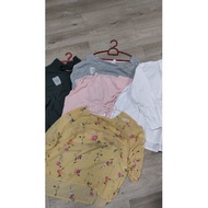 oversized shirt n blouse below rm15 🔥(LOCK LIVE ONLY)