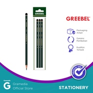 Gramedia - GREEBEL 7018 PENCIL 2B (3 PCS/SET) CRD