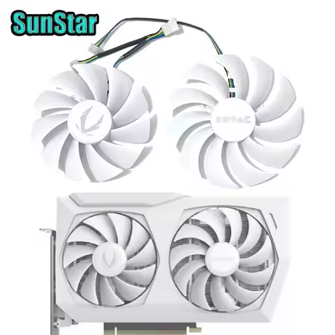 NEW 88MM/100MM RTX 3060 RTX 3070 AMP White GPU Cooling Fan GAA8S2U GA92S2U For Zotac RTX 3060Ti 3060