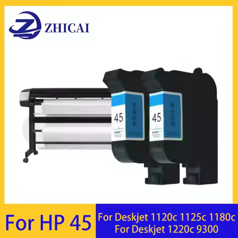 For HP45 51645A Ink Cartridge Inkjet Plotter Remanufactured Black Inkjet Ink Cartridge 51645A 45a fo