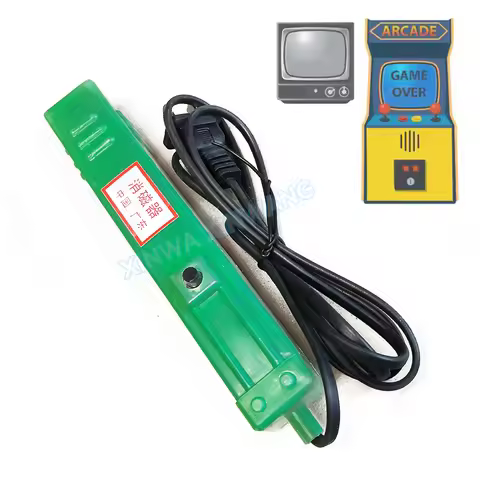Degausser For Video Arcade TV CRT Monitors 220V 1A Degauss Wand Board Game Machine Kinescope Anti-In