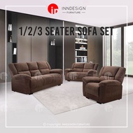 [LOCAL SELLER] TAE 1+2+3 Seater Fabric Sofa Set (FREE DELIVERY &amp; INSTALLATION)