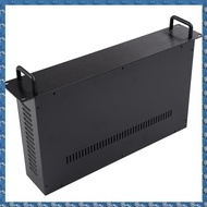 (FTQN) 2U Chassis 19 Inch Server Rackmount Case Data Switch Box Power Communication Metal Rack Mount