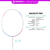 PROTECH MAXILITE PRO (White pink)(5UG1)(MAX 32LBS)(Lite Series) Badminton Racket