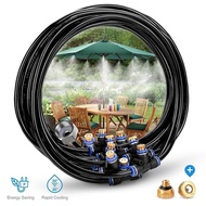 Outdoor /104m+Trampoline Cooling Brass Adapter System Brass（17））Courtyard+Atomizing Nozzle3 WVEG