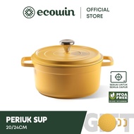 Ecowin Cookware Periuk sup non stick soup pot memasak enamel tiruan penampilan Dutch Sourdough bread