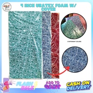 [ ON HAND ] Uratex Foam w/ China Cover 4inch thickness / Foam Mattress / Original Uratex Foam #URATE