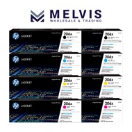 [ORIGINAL] HP 206A / HP 206X Toner Cartridge Black/Cyan/Yellow/Magenta (W2110A/W2111A/W2112A/W2113A)