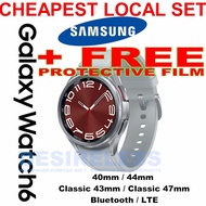GENUINE Samsung Galaxy Watch 6 Watch6 LTE Bluetooth 40mm 44mm Classic 43mm 47mm New with 1-Year Loca