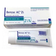 GALDERMA Benzac AC 2.5 (Benzoyl Peroxide 2.5%) 60g