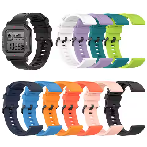 band Silicone For Huami Amazfit Neo / GTS 2e / GTS 2 Mini Strap Wristbands bracelet 20mm Watchstrap 