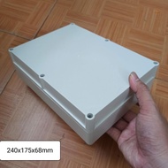 PLASTIC BOX 240x175x68mm fits 3 cells 46160 (WATERPROOF IP65)