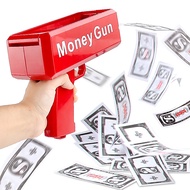 Money Gun Shooter, Make it Rain Money Toy Gun, Prop Money Gun, Spary Cash Gun for Party Movies Game 