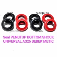 [COD] SEAL DEBU SHOCK DEPAN AS26 SATRIA FU SONIC JUPITER MX KING MIO NOUVO KARET SEAL TUTUP BOTTOM S