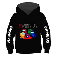 Among Us Boys Hoodies Girls Long Sleeve Hooded Sweater Long Sleeve Anime Hooded Sweater Kids Clothing Spring Casual Fashion Sports Sweatshirt