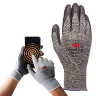 3M Touch Comfortable Gloves Anti-Slip (Gray/Anti-Slip Wear-Resistant) 3M One Pair 3m gloves 3m glove
