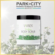 Vianek Detoxifying Body Scrub  Milk Thistle Seeds Salt Crystal Olive Oil Vitatamin E Eucalyptus Oil [250ml 68 7836]