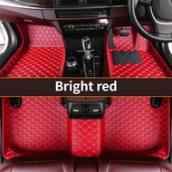 BMW F10 F30 E60 E90 G20 G30 G60 Right hand drive Leather Car Mat