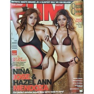 FHM PHILIPPINES MAGAZINE - March 2008 Niña Jose & Hazel Ann Mendoza Cover (Preloved)