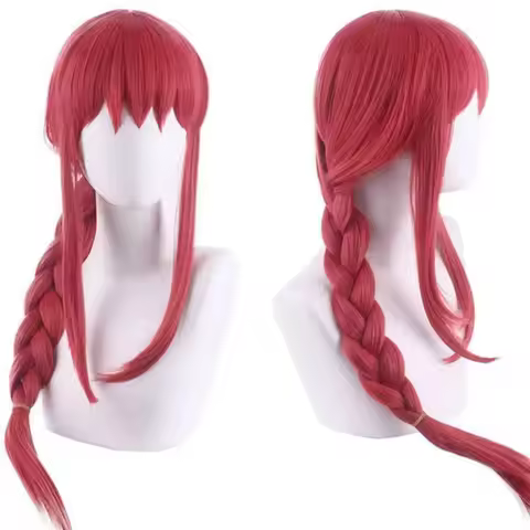 Chainsaw Man Makima Cosplay Wig Costume - Halloween Uniform