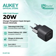 AUKEY Charger GaN 20W USB C Fast Charging iPhone Android Samsung PA-B1T