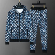 New men's two pieces set men's tracksuits jacket with pants AA127