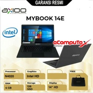 NOTEBOOK AXIOO MYBOOK 14E INTEL CELERON N4020 4GB DDR4 128GB SSD 14" INCH GARANSI RESMI