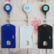 GANTUNGAN YOYO ID CARD PT WIKA (WIJAYA KARYA) + CARD HOLDER