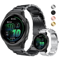 Watch Bracelet Strap for Garmin Forerunner 570 47mm Smartwatch Stainless Steel Band for Forerunner 5