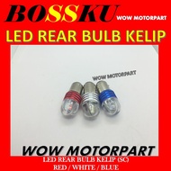 LED BULB KELIP SC REAR BULB LED FLASHER MENTOL BELAKANG LED KELIP SC LED REAR BULB FLASHER BOSSKU 23