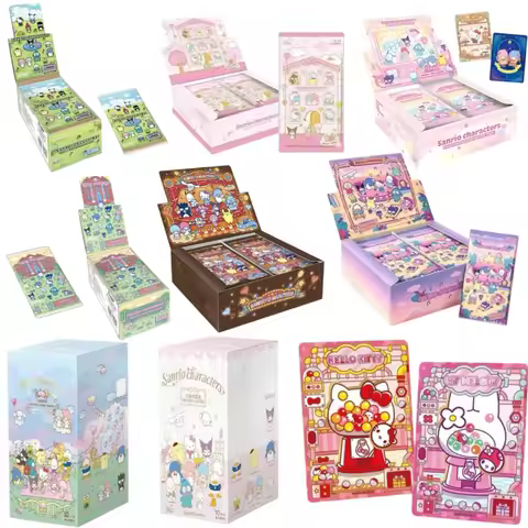 Brand New Original KAYOU Anime Sanrio Family Cards Hello Kitty Kuromi My Melody Cute CR MR UR MTR SS