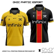 Jersey ONIC FNATIC 2024 FULL PRINTING FREE NAMESET PREMIUM