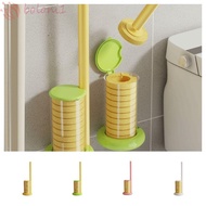 [COD] Replaceable Cleaning Brush, Plastic Sponge Head Disposable Toilet Brush, Toilet Brush Set 360°