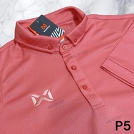 Warrix เสื้อโปโล สีล้วนรุ่น Clic Polo (WA-3315N WA-PLAN15) สีชุดที่ 5