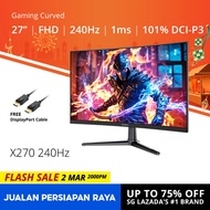 PRISM+ X270 27" 180Hz 1ms FHD Adaptive Sync Pro Gaming Monitor [1920 x 1080]