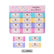 (Set of 2) Classmate CL-ER605 Nano Macarons Eraser and Eraser