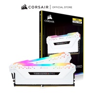 Corsair Vengeance RGB Pro White PC Ram 16GB 3200Mhz DDR4 (2x8GB) CMW16GX4M2E3200C16W
