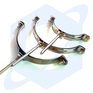 1Pcs Stainless Pipe Clamp w/Nail 50mm 75mm 110mm