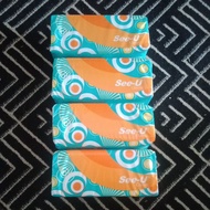 4 Pack See-U Classic Tissue 250 Sheets (2 Ply) / Practical Food Tissue