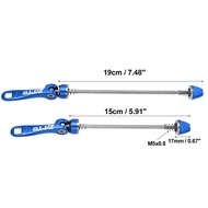 【Top Selling Item】 X autohaux 2Pcs Bike Quick Release Axles Skewers Lever Front Rear Bike Axle Wheel
