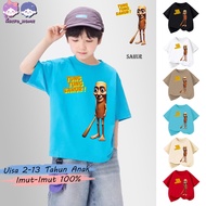 Arangali Boys' Anomali T-Shirt Imported 100% Cotton Children's T-Shirt Cartoon Motif Boys' Clothes 3