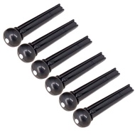 [Simhoa21] Set of 8 Guitar Bridge Pins Saddle Nut Set for Left Handed Acoustic Guitar