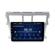 EKLEVA วิทยุติดรถยนต์แอนดรอยด์14นิ้ว9นิ้วสำหรับโตโยต้า VIOS 2008-2012 Carplay Auto Aux Wifi DAB OBD 