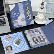 BINDER A5 WIDE A5+ QUHE CUTOUT STRIP HARDCOVER YK2 JEANS MAGNETIC BUTTON - Fox raising otters