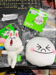 全新 日版 LINE 兔兔 饅頭人 吊飾 零錢包 證件夾 shopro 約 3吋～4吋