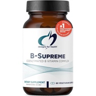 Designs for Health Methylated Vitamin B Complex - Vitamin B Supplements with B12 Vitamins, B1, B3, N