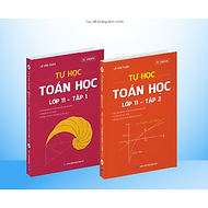 Combo 2 sách id tự học toán lớp 11 dành cho 2k7 chương trình sgk mới Moonbook