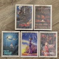 Jigsaw puzzle全新日版砌圖150塊(14.7x10cm) 極小砌圖 宮崎駿系列 吉卜力電影海報 哈爾移動城堡 魔女宅急便 天空之城 風之谷 千與千尋