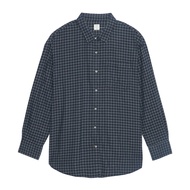 Giordano Womens Cotton Flannel Long Sleeve Loose Fit Shirts (05342603001)  เสื้อเชิ้ตผู้หญิง