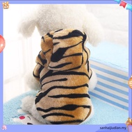 Funky Hat and clothes Warm clothing for dogs Tiger Transformation Pet costume cute cat clothes